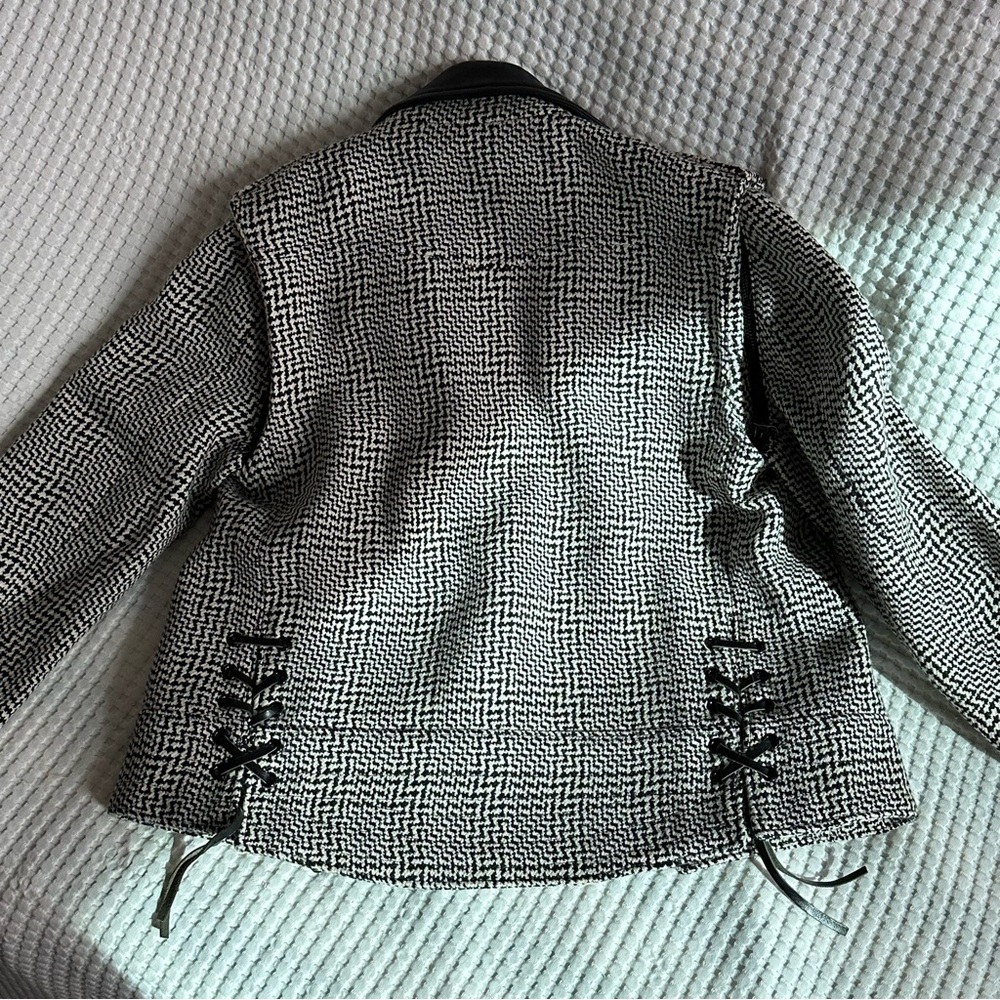 Rag & Bone Houndstooth Jacket Size 2 - image 4